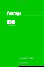 Cover of: Vantage by Jan Ate van Ek