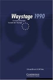 Cover of: Waystage 1990