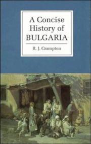 Cover of: A concise history of Bulgaria