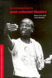 Cover of: An introduction to post-colonial theatre