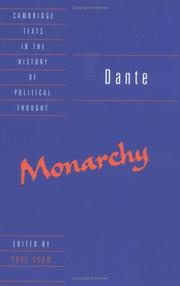 Cover of: Dante by Dante Alighieri
