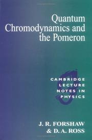 Cover of: Quantum chromodynamics and the pomeron