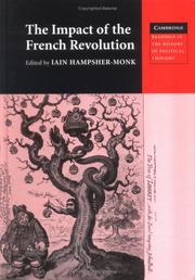 Cover of: The Impact of the French Revolution | Iain Hampsher-Monk