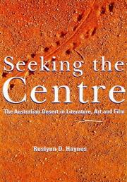 Cover of: Seeking the centre by Roslynn D. Haynes
