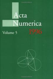 Cover of: Acta Numerica 1996 (Acta  Numerica)