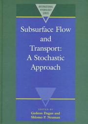 Cover of: Subsurface flow and transport by G. Dagan, S. P. Neuman