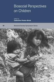 Cover of: Biosocial perspectives on children