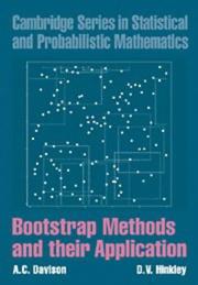 Bootstrap methods and their application by A. C. Davison