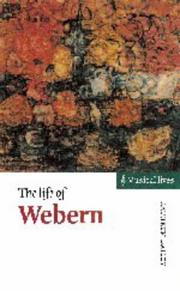 Cover of: The life of Webern