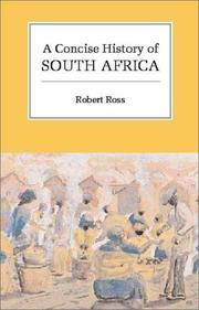 Cover of: A concise history of South Africa by Ross, Robert