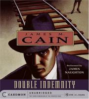 Cover of: Double Indemnity CD by James M. Cain, James M. Cain