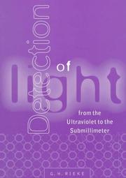 Cover of: Detection of Light by G. H. Rieke