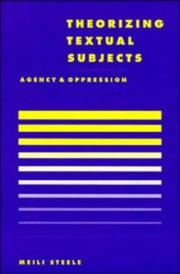 Cover of: Theorising Textual Subjects | Meili Steele