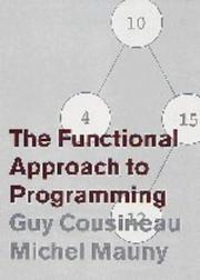 Cover of: The functional approach to programming