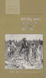 Cover of: Debating slavery: economy and society in the antebellum American South