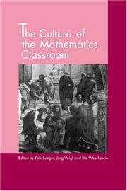 Cover of: The culture of the mathematics classroom