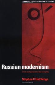 Cover of: Russian modernism by Stephen C. Hutchings