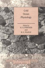 Cover of: Cold ocean physiology | 