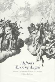 Cover of: Milton's warring angels by William Kolbrener