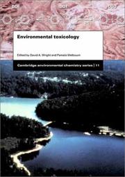 Cover of: Environmental Toxicology by David A. Wright, Pamela Welbourn