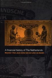 Cover of: A financial history of the Netherlands