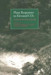 Cover of: Plant responses to elevated C0₂: evidence from natural springs