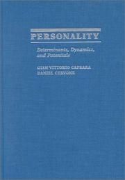 Cover of: Personality: Determinants, Dynamics, and Potentials