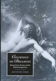 Cover of: Coleridge on dreaming by Jennifer Ford, Jennifer Ford