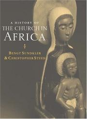 Cover of: A history of the church in Africa by Bengt Sundkler