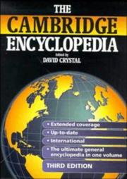 Cover of: The Cambridge encyclopedia