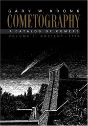 Cover of: Cometography by Gary W. Kronk