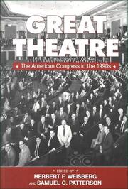 Cover of: Great theatre: the American Congress in the 1990s