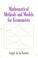 Cover of: Mathematical Methods and Models for Economists