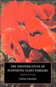 Cover of: The identification of flowering plant families: including a key to those native and cultivated in north temperate regions