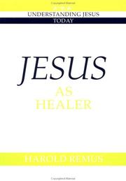 Cover of: Jesus as healer