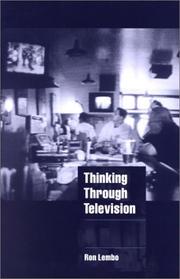 Cover of: Thinking through television | Ron Lembo