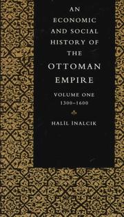 Cover of: An Economic and Social History of the Ottoman Empire, 13001914 2 volume set (paperback) (Economic & Social History of the Ottoman Empire)