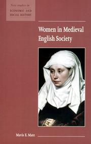 Cover of: Women in medieval English society
