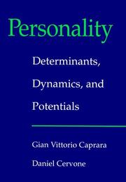 Cover of: Personality by Gian Vittorio Caprara, Daniel Cervone