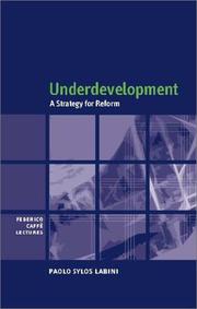Cover of: Underdevelopment by Paolo Sylos Labini