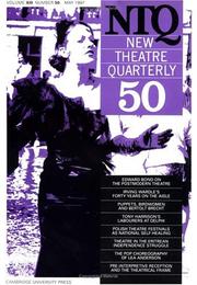 Cover of: New Theatre Quarterly 50 (New Theatre Quarterly)