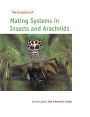 Cover of: The evolution of mating systems in insects and arachnids