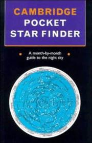 Front cover of Cambridge pocket star finder by Unknown