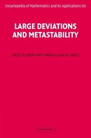 Cover of: Large Deviations and Metastability (Encyclopedia of Mathematics and its Applications) | Enzo Olivieri