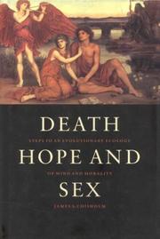 Cover of: Death, hope, and sex: steps to an evolutionary ecology of mind and morality