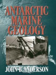 Cover of: Antarctic marine geology by Anderson, John B.