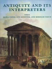 Cover of: Antiquity and its interpreters