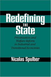 Cover of: Redefining the state by Nicolas Spulber