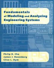Cover of: Fundamentals of Modeling and Analyzing Engineering Systems
