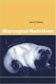 Cover of: Marsupial nutrition by Ian D. Hume